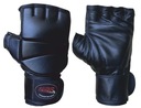 MMA rukavice so zapínaním na suchý zips z kože FIGHTER