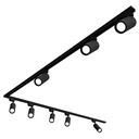 Kolejový set Rail 4m + 8x GU10 LED svietidlo