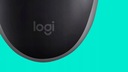 Čierna káblová USB myš Logitech B110 Silent