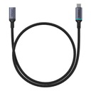 RÝCHLY PREdlžovací kábel BASEUS PRE USB-C 10 Gbps SILNÝ KÁBEL 0,5 m