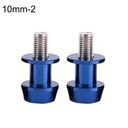 Blue Style 10mm Motocykel CN ​​Swingarm Sliders