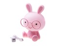 Detská nočná lampa Rabbit light LED - ružová