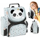 Plyšová školská taška panda pre dievčatá