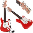 Elektrická rocková gitara Melódie kovových strún