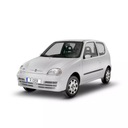 Bočné lišty Fiat 600