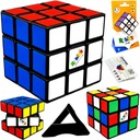 RUBIKOVA KOCKA ORIGINÁL RUBIKOVA KLASIKA 3x3 + STOJANOVÉ ALGORITY