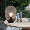 Stojan, pätica lampy, prelamovaná lampa na žiarovku, Black Loft Lamp