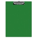 Schránková doska PVC A5 zelený podklad s klipom