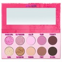 Miyo x Oluczka Girl Boss Paleta očných tieňov Matte Glitter 10 farieb