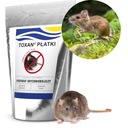Toxanový jed na myši, potkany, vločky, 1kg.Prípravok na škodcov