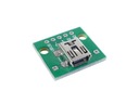 KONVERZIA MINI USB ZÁSUVKY NA DPS 5 PIN
