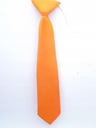 Oranžová detská kravata s gumičkou
