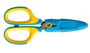 Nožnice s puzdrom 135mm žlto-modrý blister GN265-YN