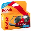 Jednorazový analógový fotoaparát Kodak FunFlash s 39 fotografiami