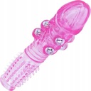 Gélový návlek na penis s perličkami sa zväčšuje