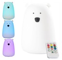 Králik a priatelia Biela SILIKÓNOVÁ LAMPA PILOT BEAR