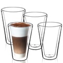 TERMÁLNE POHÁRE NA LATTE NÁPOJE A KOKTEJLY 4 ks