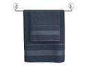Sada 2 ks Bambusový uterák 70x140 námornícka modrá