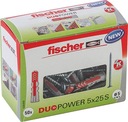 Rozširovacia hmoždinka so skrutkou DuoPower 5 x 25 S LD 50 kusov FISCHER