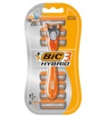 BIC HYBRID3 SHARVER RUKOVÄŤ + 6 ČEPEĽOV