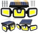 LED SOLÁRNA LAMPA 3v1 VONKAJŠIA ULIČNÁ ZÁHRADKA