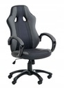 AGGE XL šedá kancelárska herná otočná stolička