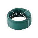 Zelený oceľový drôt 0,8 mm 50 metrov potiahnutý