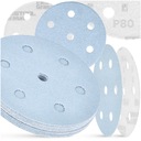 10x brúsny kotúč Festool ŠEDÝ DISK S OTVORMI STF D90/6 P80