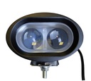 PRACOVNÁ LAMPA 2 LED MODRÁ 8W PRE VIDLIČOVÝ STRIEKAČ 12-24V BOD