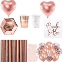 BENCH PARTY SET Rose Gold Bride to be!