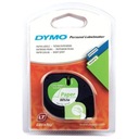 Dymo páska 12mm x 4m biely papier