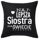 Vankúšový darček NAJLEPŠIA SESTRA NA SVETE