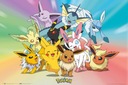 Plagát Pokémon Eevee Gotta Catch'Em All 91,5x61 cm