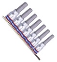 1/4 bit IMBUS nástrčky 3-10mm 7ks KING TONY 2127PR