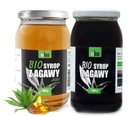 BIO AGÁVOVÝ SIRUP ECO SVETLY a TMAVÝ 2X1100g