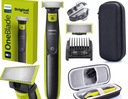 Vodotesný holiaci strojček s jednou čepeľou PHILIPS hrebeň 5v1 + CESTOVNÉ POUZDRO