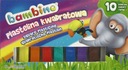 Štvorcová PLASTIKA 10 BAMBINO FARIEB