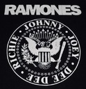 RAMONES veľký patch SCREEN punk