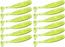 Keitech Easy Shiner 2' 5cm Chart Lime Shad 12 ks.