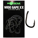 Korda Wide Gape XX Micro Barbed Micro Barbed háčiky na kapry, veľkosť 1