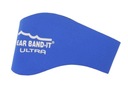 Ear Band-It modrá plavecká čelenka pre deti na obvod hlavy 47-52 cm