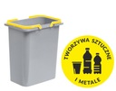 ecoSorter odpadkový kôš, triedič, viazač, 7l