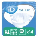 Plienky na suchý zips pre dospelých iD Slip Super XL