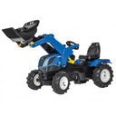 Šliapací traktor Rolly Toys New Holland s vedrom