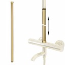 Nadstavec GOLD BRUSH pre sprchový set REA