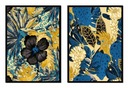 OBRAZOVÉ PLAGÁTY V RÁME 53x73cm Diptych Jungle P1710