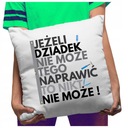 Vtipný vankúš dedko všetko napraví