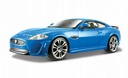 BBURAGO Jaguar XKR-S modrý kovový model