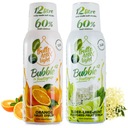 FruttaMax 2 sirupy Pomaranč+Limetka-Mäta Light