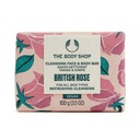 THE BODY SHOP BRITISH ROSE CLEANSING FACE + BODY BAR - OSVEŽUJÚCE ČISTENIE F